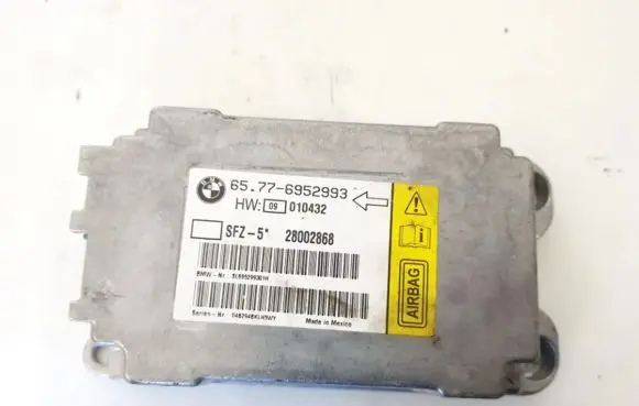 BMW 5 E60 E61 Airbag control unit/module 65776952993 28002868