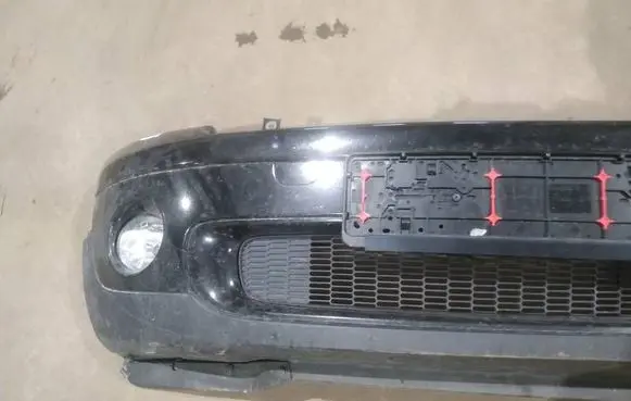 Mini One - Cooper Coupe R56 Front bumper juodas