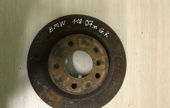 BMW 1 E81 E87 Rear brake disc