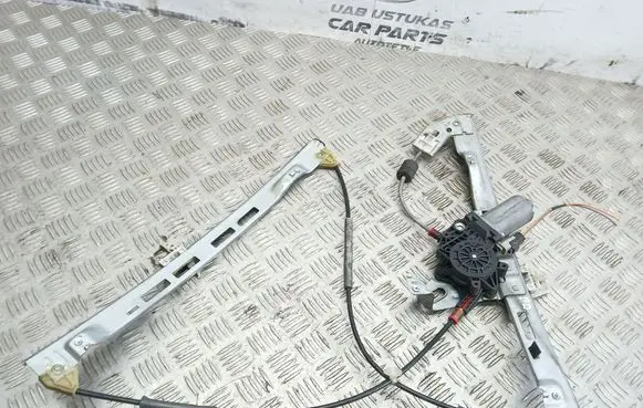 Front door window regulator with motor