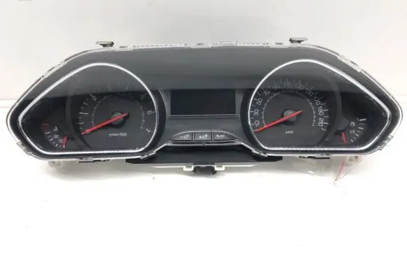 Peugeot 208 I Speedometer (instrument cluster) 9801904780