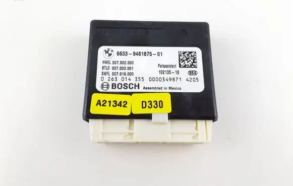 BMW 4 F36 Gran coupe Parking PDC control unit/module 9461875 66339461875 0263014355