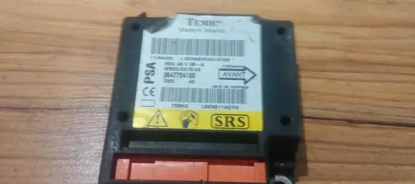 Citroen C3 Airbag control unit/module 9647794180
