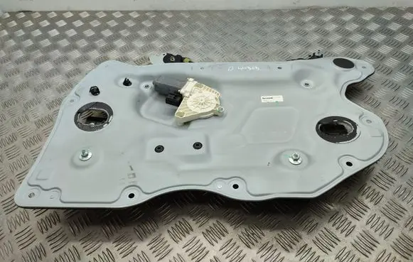 Front door window regulator with motor