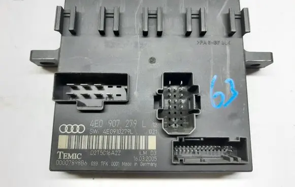 Audi A8 S8 D3 4E Light module LCM 4E0907279L