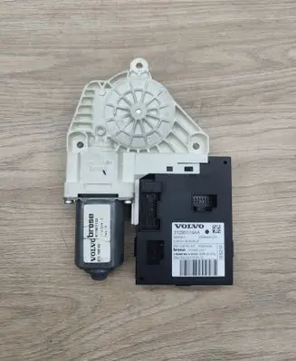 Volvo C70 Front door window regulator motor 31295174AA 976595110 5WK48974L