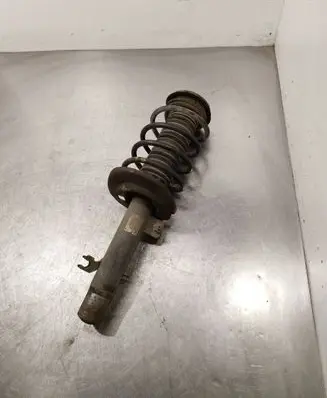 Front shock absorber with coil spring