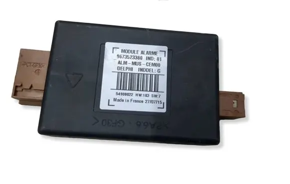 Peugeot 208 I Alarm control unit/module 9673523380 54908022