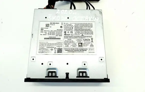 Skoda Octavia Mk4 GPS navigation control unit/module 5E3035816K