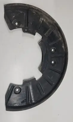 Audi Q7 4L Front brake disc dust cover plate 