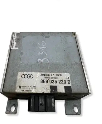 Audi A4 S4 B7 8E 8H Sound amplifier 8E9035223D B76368 1568507