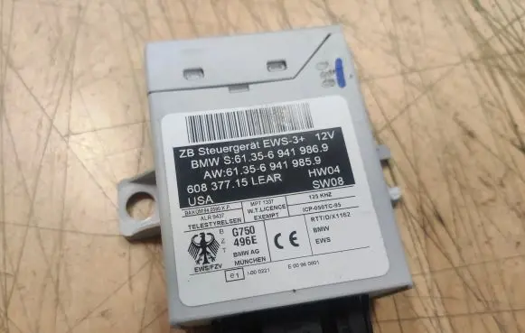 BMW X5 E53 Immobilizer control unit/module 613569419869