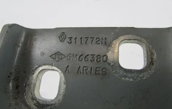 Front door hinge set