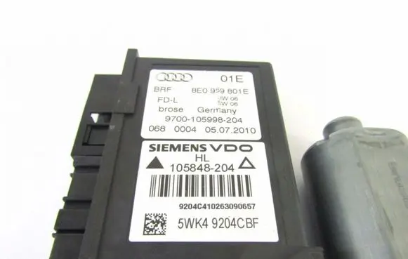 Seat Exeo (3R) Rear door window regulator motor 0130821767