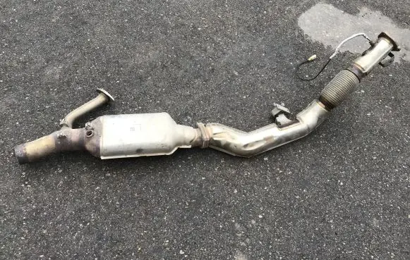 Audi Q7 4M Muffler/silencer 4M0254454
