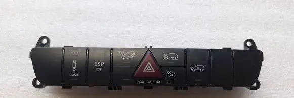 Mercedes-Benz ML W164 Hazard light switch A1648702510 03754803