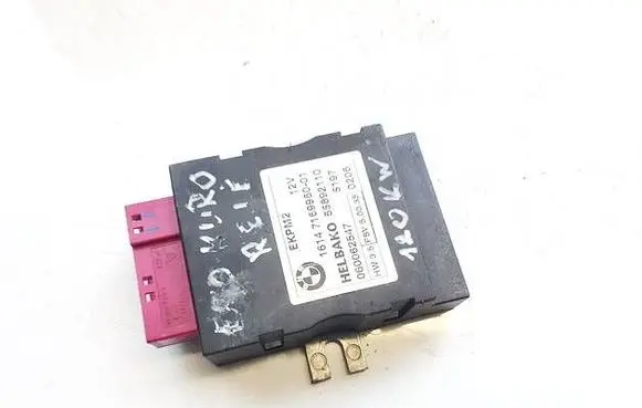 BMW 3 E90 E91 Fuel injection pump control unit/module 1614716996001 55892110
