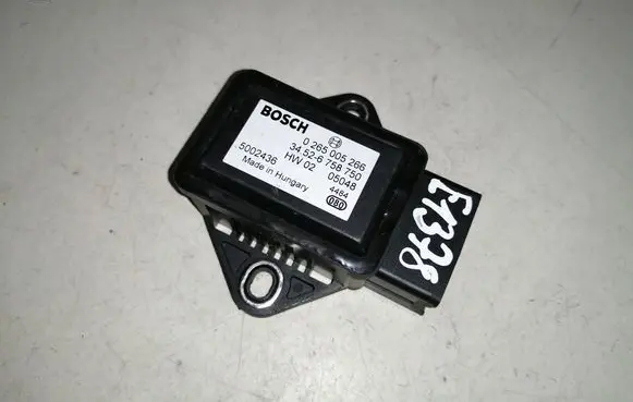 BMW 5 E60 E61 ESP acceleration yaw rate sensor 0265005266 34526758750