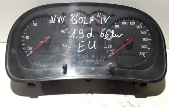 Volkswagen Golf IV Speedometer (instrument cluster) 1J0920806E 1035100002