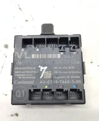 Mercedes-Benz Vito Viano W447 Door control unit/module A4479007706 A4479020700 A4479019202