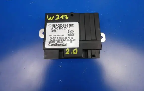 Mercedes-Benz E W213 Fuel injection pump control unit/module A0009003310 160164098029E A0009017202