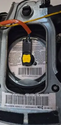 Citroen Berlingo Steering wheel airbag 96380809UD