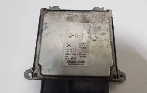 Mercedes-Benz C W204 Engine control unit/module ECU 6519007500BGG A6519007500