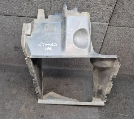 Audi Q7 4L Intercooler air guide/duct channel 4L0117336F