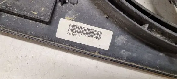 Volvo S60 Electric radiator cooling fan 31293778