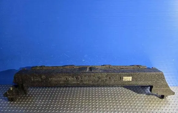 Front bumper foam support bar