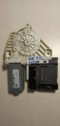 Front door window regulator with motor