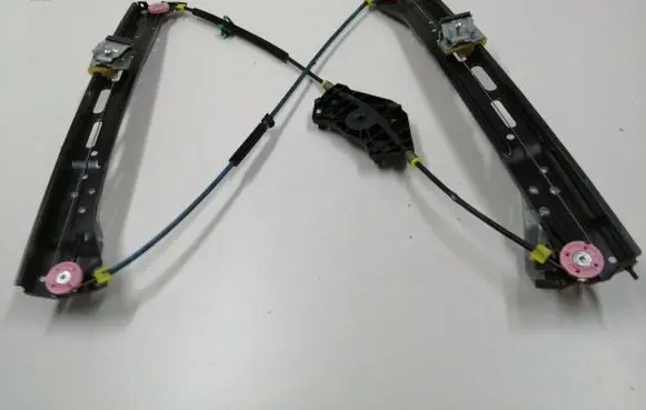 Volkswagen Sharan Front window lifting mechanism without motor 7N0837462H