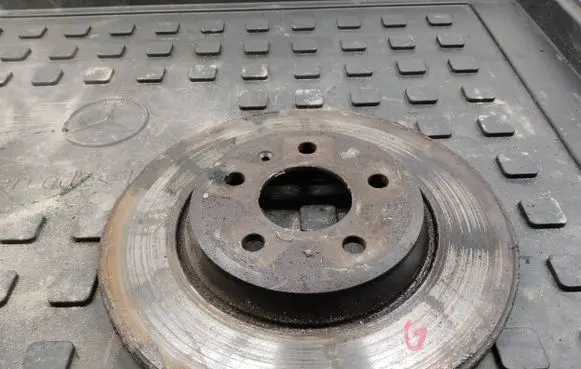 Audi A6 S6 C7 4G Rear brake disc