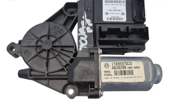 Front door window regulator motor