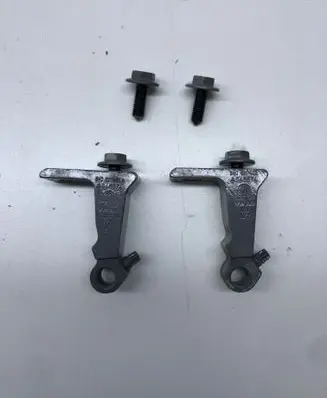 Front door hinge set