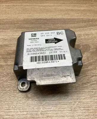 Opel Astra G Airbag control unit/module 09229037 1923594