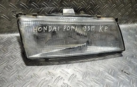 Hyundai Pony Headlight/headlamp 011140 1010490