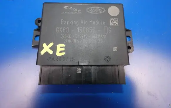 Jaguar XE Parking PDC control unit/module GX63-15C859-JG D25KE310245 YM15C859