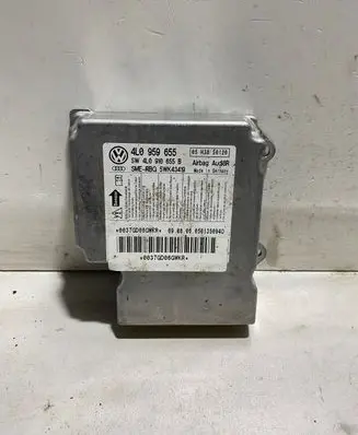 Audi Q7 4L Airbag control unit/module 4L0959655 5WK43419 4L0910655B