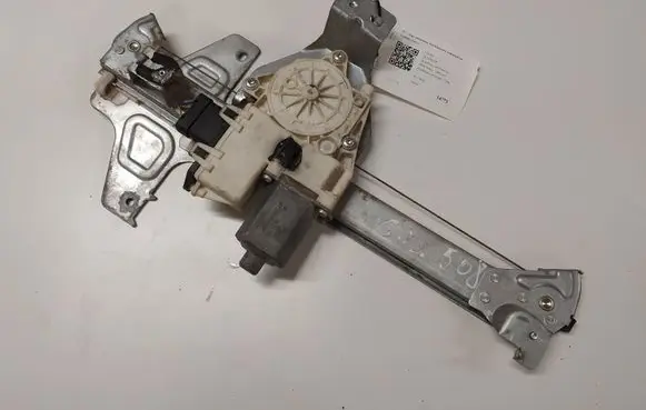 Citroen C4 I Rear door window regulator with motor 9647444280 0130822238