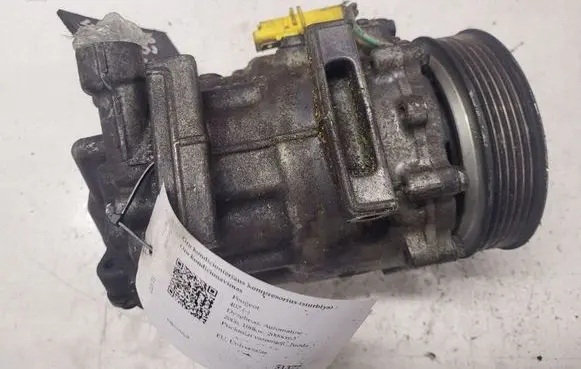 Peugeot 407 Air conditioning (A/C) compressor (pump) 9648138980 06916111460