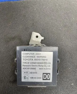 Lexus CT 200H Parking PDC control unit/module 8934076010