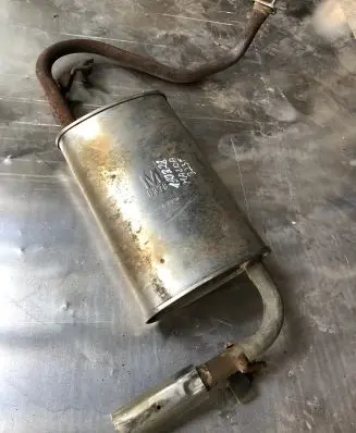 Mazda 323 Muffler/silencer 6J23