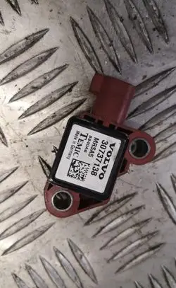 Airbag deployment crash/impact sensor