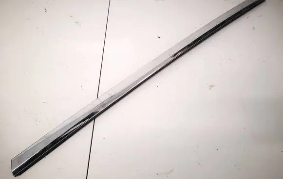 Tesla Model S Front door glass trim molding 