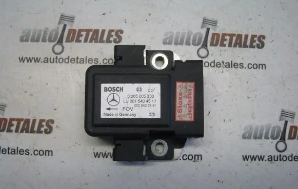 Mercedes-Benz E W210 ESP acceleration yaw rate sensor A0265005230
