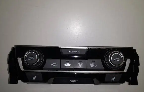 Honda Civic X Climate control unit 79600TGLG610M1