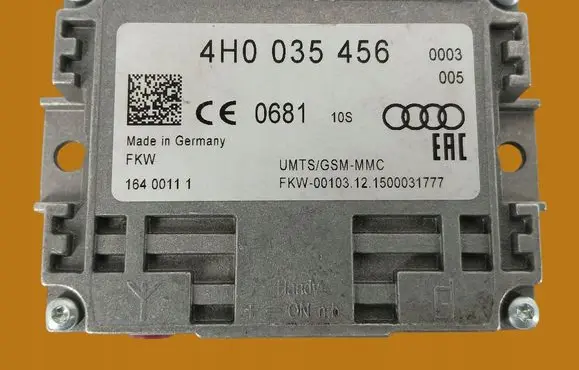 Audi RS7 C7 Sound amplifier 4H0035456