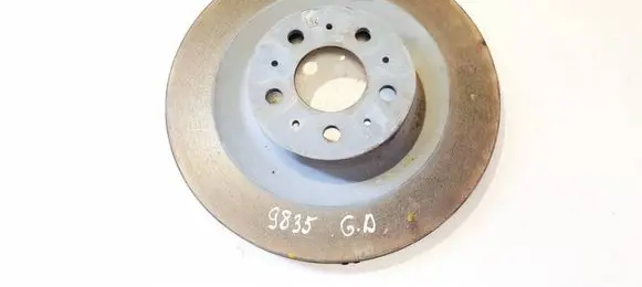 Tesla Model Y Rear brake disc ventiliuojamas