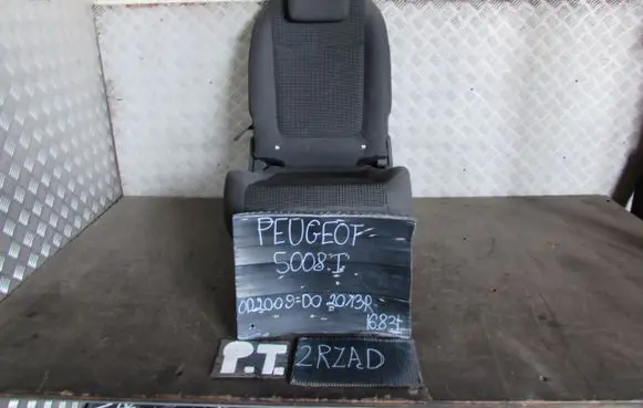 Peugeot 5008 Rear seat 